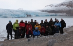 Group photo at Ossian Sarsfjellet