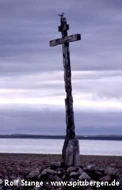 Pomor cross, Krossøya, Murchisonfjord