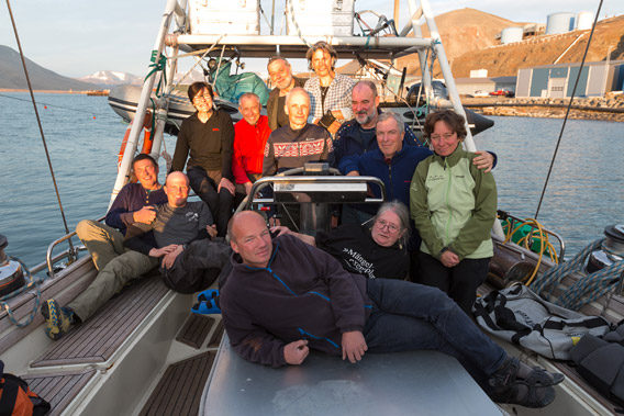 Around Spitsbergen on board SY Arctica II, 04-22 August, 2014 - Group photo 2