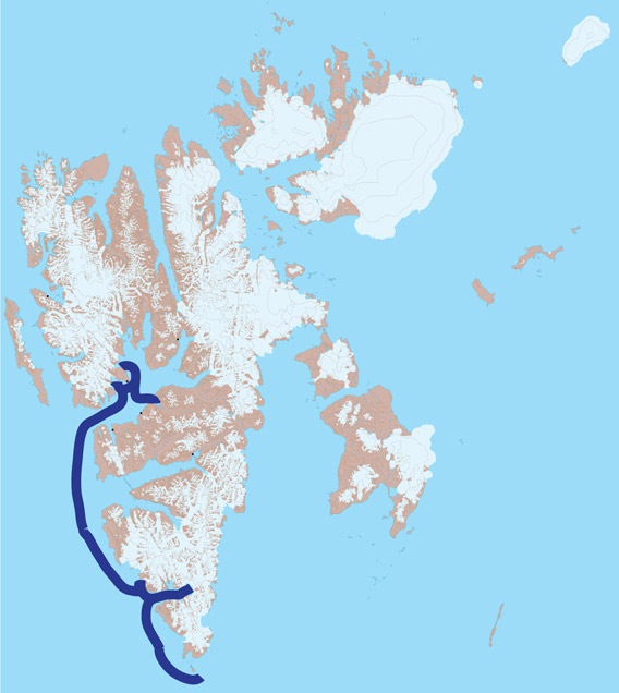 Spitsbergen 01 - The west coast (1)